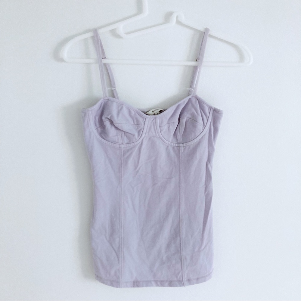 Aritzia Talula Noho Bustier Purple